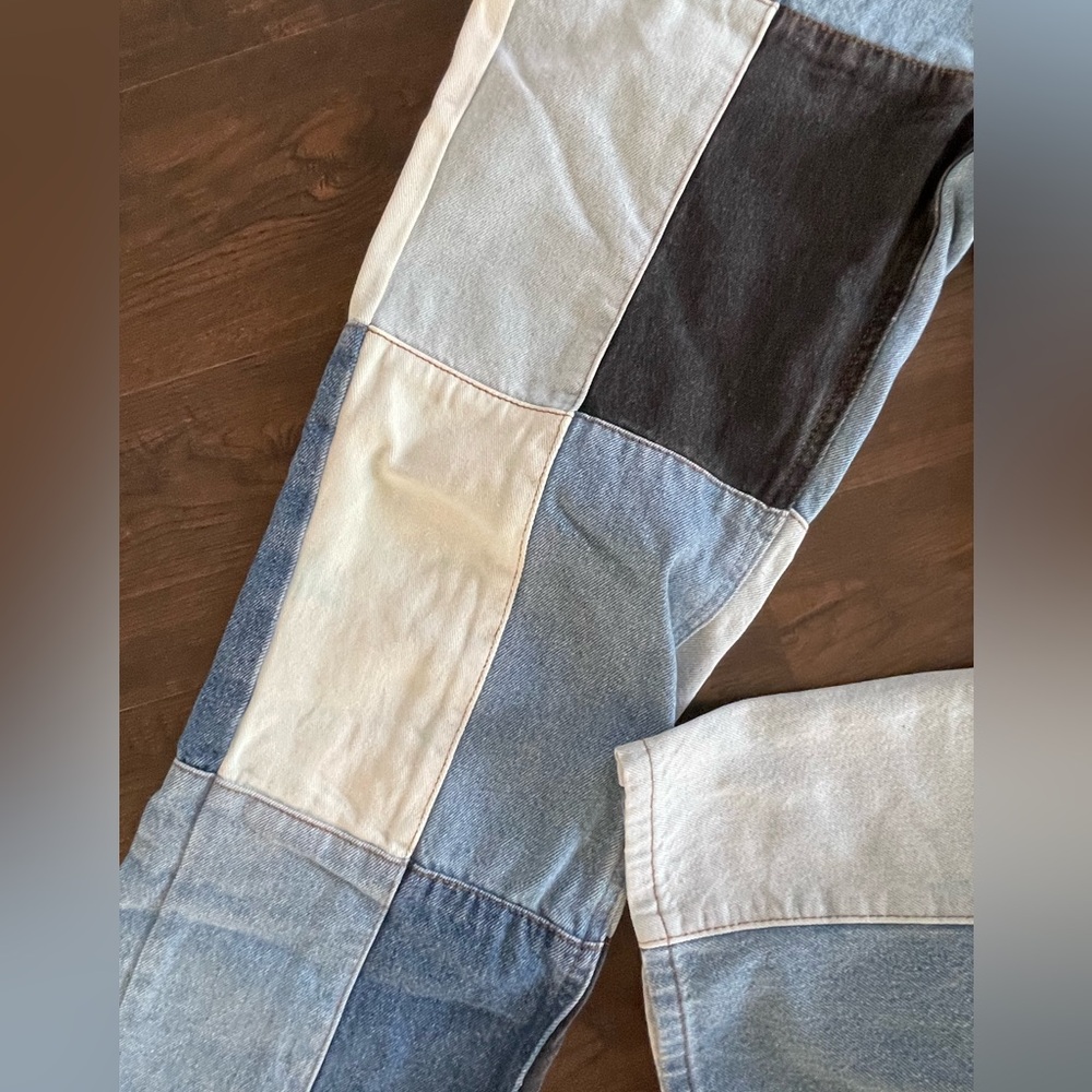 The Native One Patchwork Denim Jeans Ankle Length… - image 8